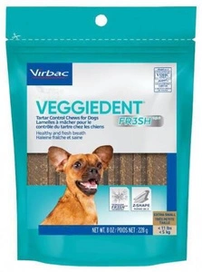 Virbac Veggiedent Fresh Bite XS (<5kg) 15 Stk.