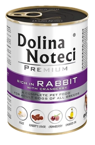 Dolina Noteci Premium Kaninchen mit Cranberry 6x400g