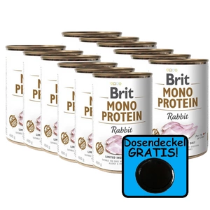 BRIT MONO PROTEIN RABBIT 12x400g