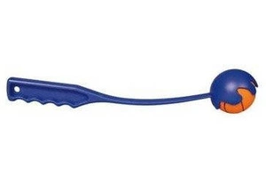 TRIXIE Werfer mit Ball 30 cm / ø 6 cm