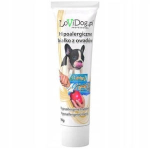 Lovi Dog Premium Snack Pastete mit Insektenproteinen - Hundepastete in der Tube, mit Leber, Insektenprotein und Vitaminen 90g