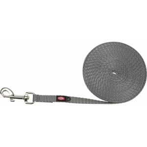 TRIXIE Trainingsleine für kleine Hunde, Gurtband, XS-S: 5m/10mm, sehr leicht, graphit