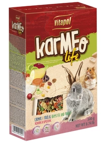 VITAPOL Futter für Hamster und Kaninchen 2in1 340g