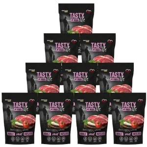 Tasty Dogs Life Kalbfleisch-Geleeplatte 10x150g