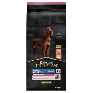 PRO PLAN Large Athletic Adult Sensitive Skin Lachs OPTIDERMA 14kg  + Überraschung für den Hund