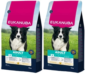 EUKANUBA Active Adult Medium Breed Huhn 2x15kg