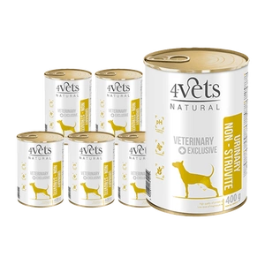 4 Vets Dog Urinary Non-struvite 6x400g