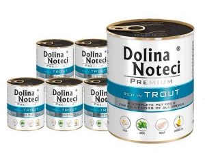 Dolina Noteci Premium Forelle 6x800g + Deckel für 800g-Dose GRATIS!
