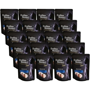 Dolina Noteci Premium Nasses Katzenfutter für Junior - Kabeljau Gericht 20x85g