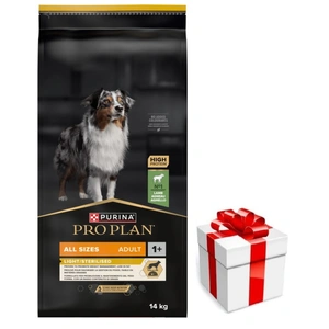 PRO PLAN Light Sterilised All Sizes Adult Hundefutter mit hohem Rindfleischanteil 14 kg + Überraschung für den Hund