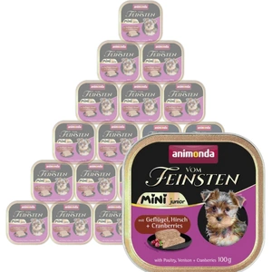 ANIMONDA Vom Feinsten Mini Junior Geflügel/Hirsch 32x100g
