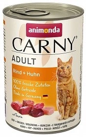Animonda Cat Carny Adult Rind und Huhn 400g