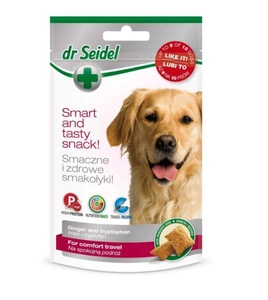 Dr. Seidel behandelt für eine ruhige Reise für Hunde 90g