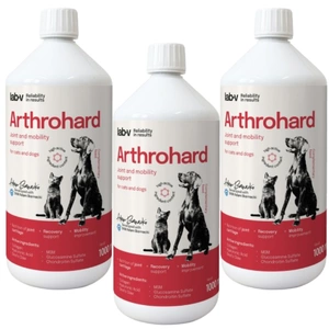 Lab-v Arthrohard – Umfassende Unterstützung für die Gelenkgesundheit von Hunden und Katzen 3x1000 ml