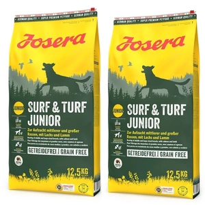 JOSERA Surf & Turf Junior 2x12,5kg