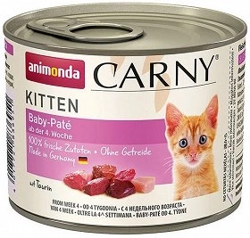 Animonda Cat Carny Baby Pate Rind und Huhn 200g