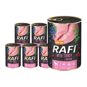 DOLINA NOTECI RAFI, Pute 6x400g + Deckel für 400g-Dose GRATIS!