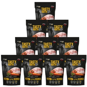 Tasty Dogs Life Putengelee-Schale 10x150g