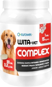 WITA-VET Ca/P = 2, 3,2g Junior+Adult 30 Tab.