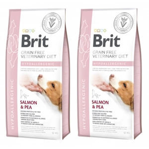Brit GF Tiernahrung Hund Hypoallergen 2x12 kg