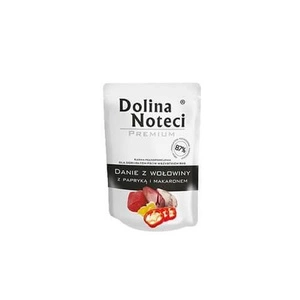 DOLINA NOTECI Rindfleischgericht mit Paprika und Nudeln 100g - Nassfutter für Hunde