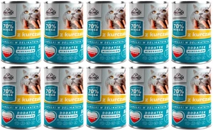 Frendi-Stücke in delikater Hühnersauce 10 x 400g für Katzen