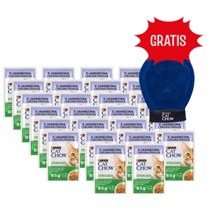 CAT CHOW Sterilisiert mit Lammfleisch und grünen Bohnen in Sauce 26x85g