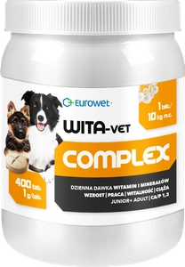 WITA-VET JUNIOR+ADULT Ca/P 1,3 1g 400tab