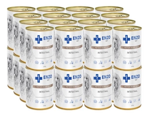 ENZO VET Darm-Diät mit Erkrankungen des Verdauungstraktes mit Lamm für Hunde 32x400g