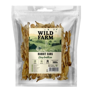 WILD FARM Kaninchenohren 300g Hundeleckerli
