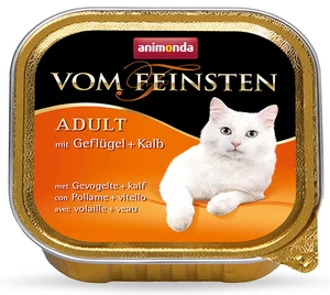 Animonda Cat Vom Feinsten Adult mit Geflügel und Kalb 100g