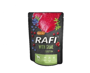 RAFI Wildbret für Hunde - Beutel 300g (schwarze Verpackung)