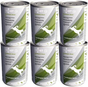 TROVET HPD Hypoallergenic - Pferd 6x400g - Dose + Deckel für 400g-Dose GRATIS!
