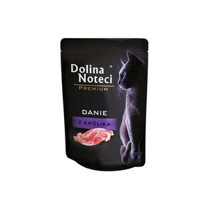 Dolina Noteci Premium Nasses Katzenfutter - Kaninchengericht 85g