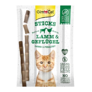 GIMCAT Sticks mit Lamm und Geflügel 4tlg.