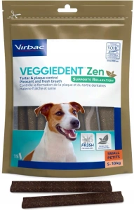 Virbac Veggiedent Zen Fresh Beißer S (5-10kg) 15St.