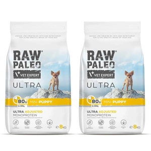 Vetexpert Raw Paleo Ultra Turkey Puppy Mini 2x8kg