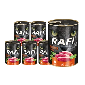 RAFI Cat Adult mit Ente 12x400g