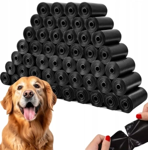 NUXIE Hundekotbeutel schwarz 10x15St