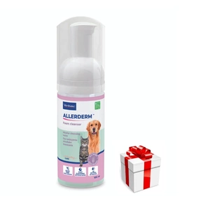 Virbac Allerderm-Reinigungsschaum 100ml + Überraschung für den Hund