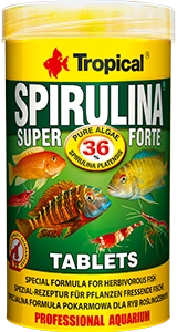 TROPICAL Super Spirulina Forte Tablets 2x50ml 80szt.