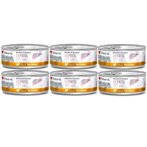 Disugual Veterinary Katzennassfutter HEPATIC Truthahn (Erwachsene) 6x85g