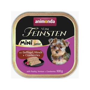 ANIMONDA Vom Feinsten Mini Junior Geflügel/Hirsch 100g