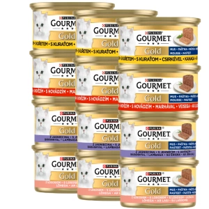Purina Gourmet Gold Mousse MIX 12x85g