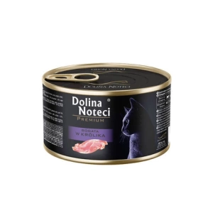 DOLINA NOTECI Premium für Katzen reich an Kaninchen 185g