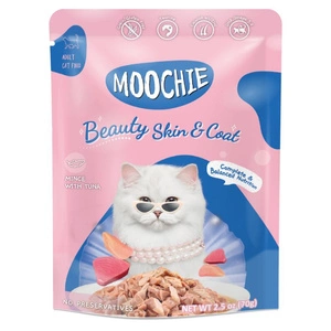 MOOCHIE Beauty Skin&Coat Mince With Tuna 70g – schöne Haut und schönes Fell