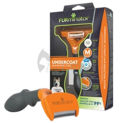 FURminator zum Entfernen der Unterwolle für mittelgroße Hunde mittlerer Größe (M)