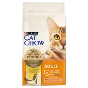 PURINA Cat Chow Adult mit Huhn & Truthahn 15 kg + Dolina Noteci 85g