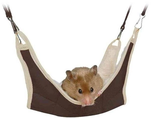TRIXIE Hängematte für Hamster und Maus Maße: 18 × 18 cm