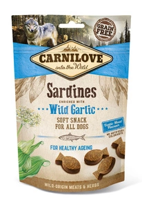Carnilove Semi Moist Snack, Sardinen und Bärlauch 200 g